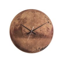 present time Wandklok Mars