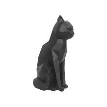 present time Beeld Origami cat sitting