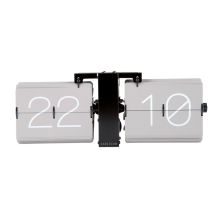 present time Klok Flip clock no case grijs